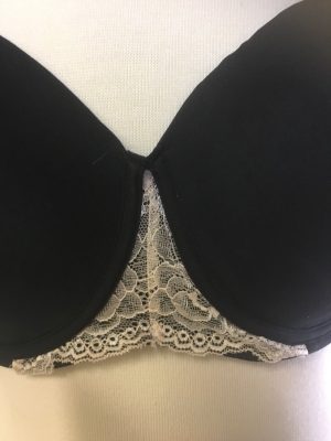 2148 Molded Microfiber Bra with Contrast Lace - Image 5