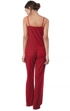1200 Velour 2 Pc Pyjama Lounge Set - Image 2