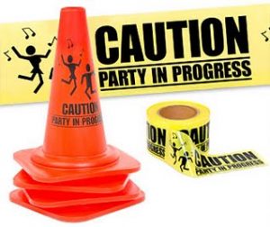 CAUTION Party In Progress Kit